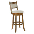 The Gray Barn Mcniven 30 Inch Swivel Stool With Solid Back