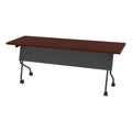 Flip Top Training Table 72 X 24 With Titanium Frame