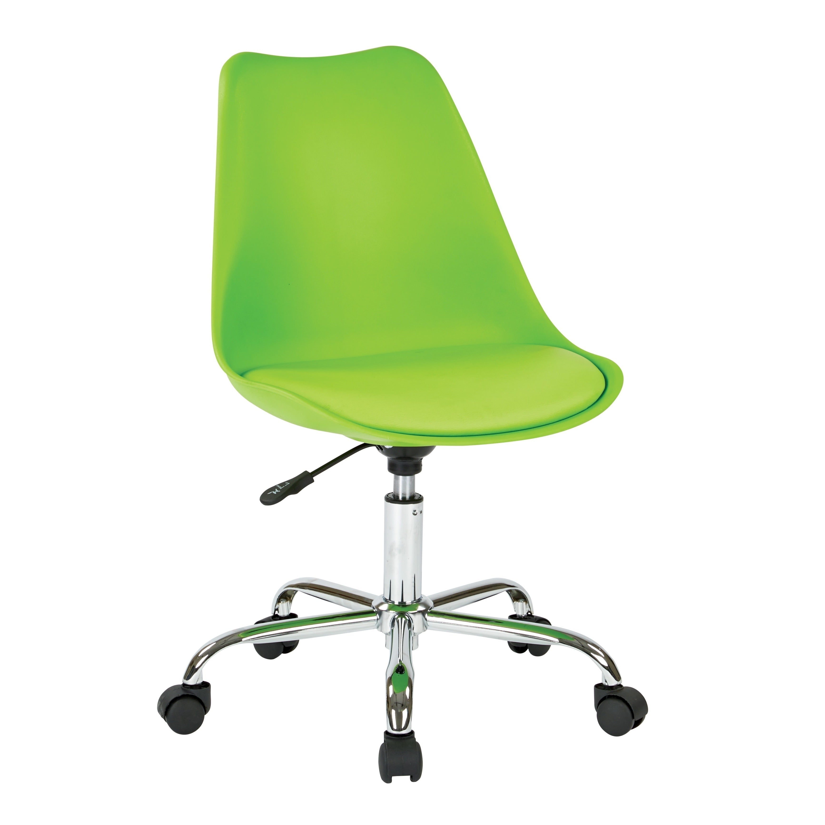 Osp Home Furnishings Emerson Office Chair With Pneumatic Chrome Base