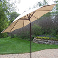 Oakland Living Corporation Polyester 9 Foot Market Umbrella