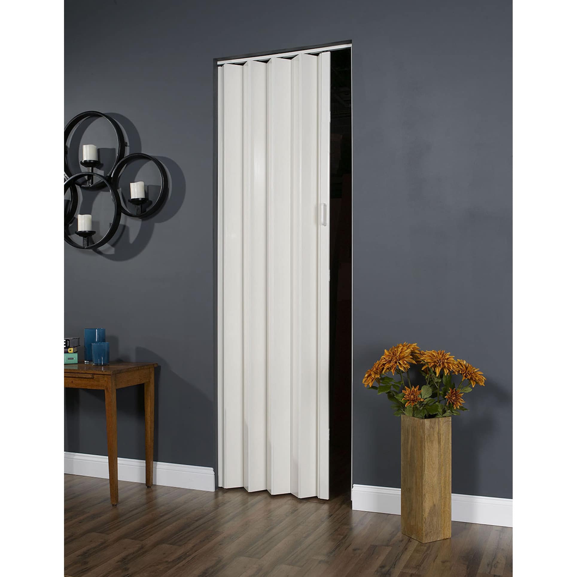 32 Inch X 96 Inch Folding Door In White