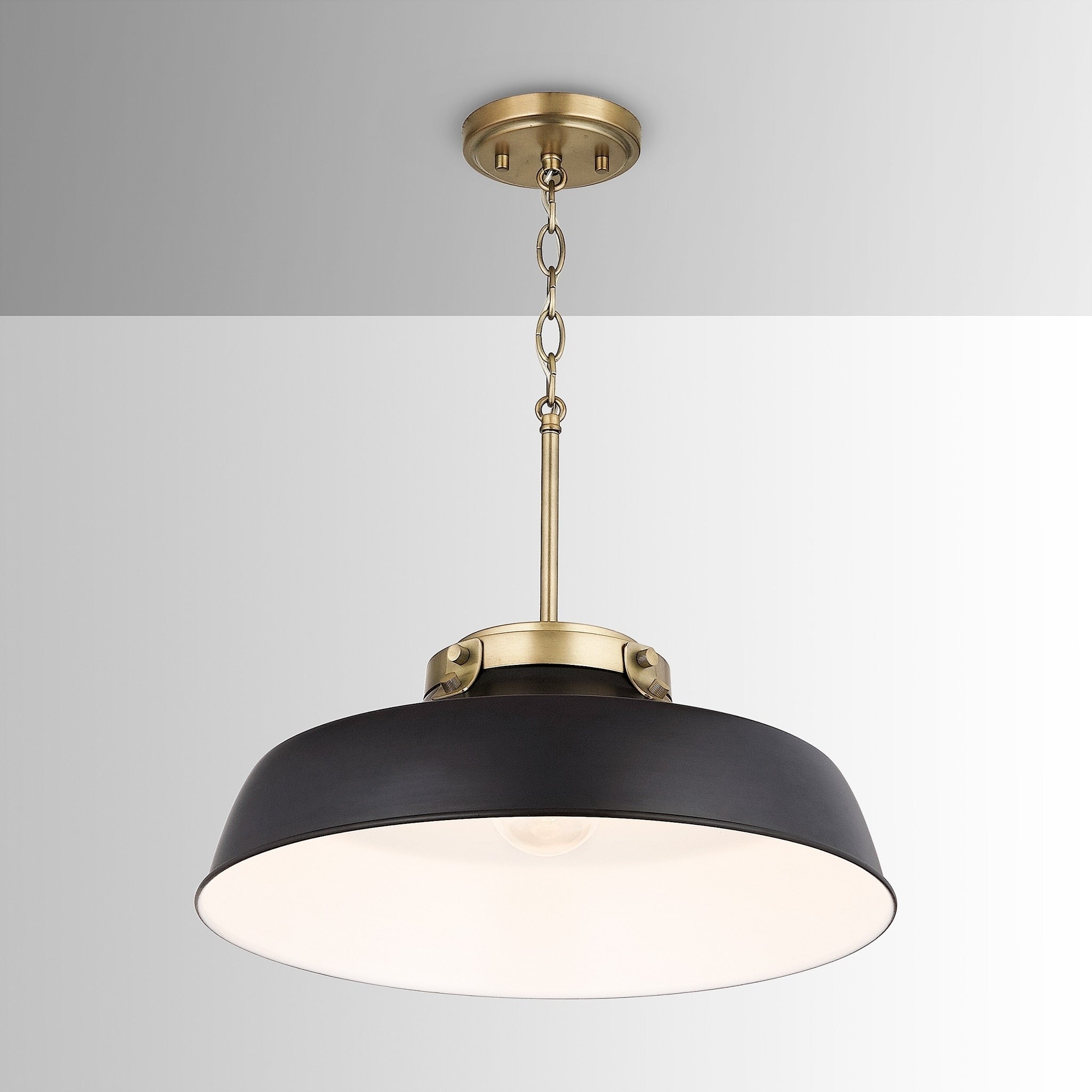 Carbon Loft Jennie 1 Light Matte Black Pendant