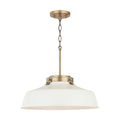 Carbon Loft Jennie 1 Light Matte White Pendant