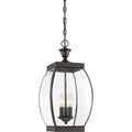Oasis 3 Light Pendant In Medici Bronze
