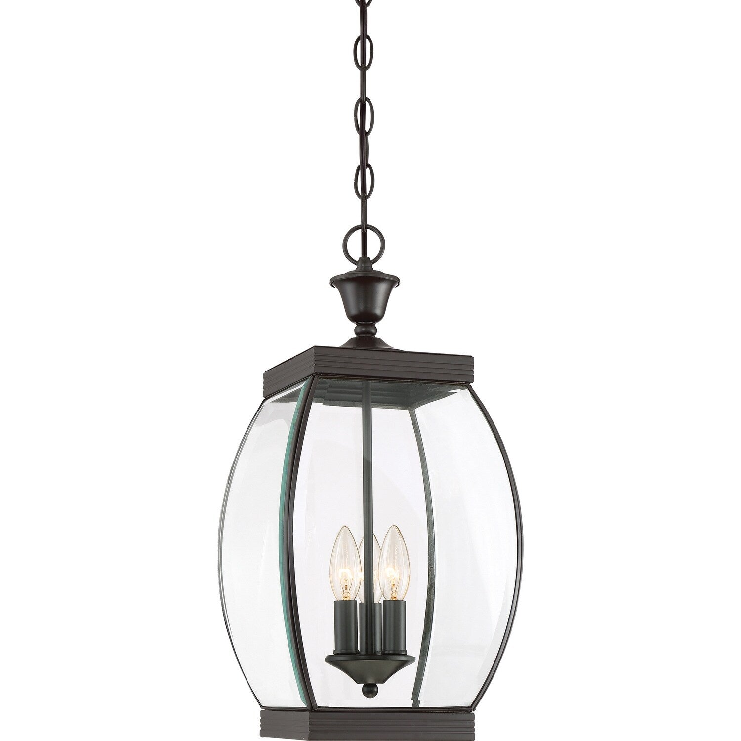 Oasis 3 Light Pendant In Medici Bronze
