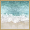 Ocean Waves I By Maggie Olsen Framed Mounted Canvas Wall Art Print