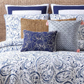 Oceanfront Resort Indienne Paisley Cotton Duvet Cover 3 Piece Set