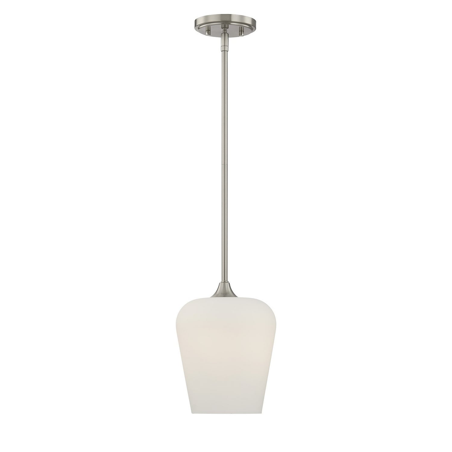 Octave 1 Light Pendant In Satin Nickel