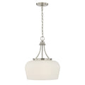 Octave 3 Light Pendant In Satin Nickel
