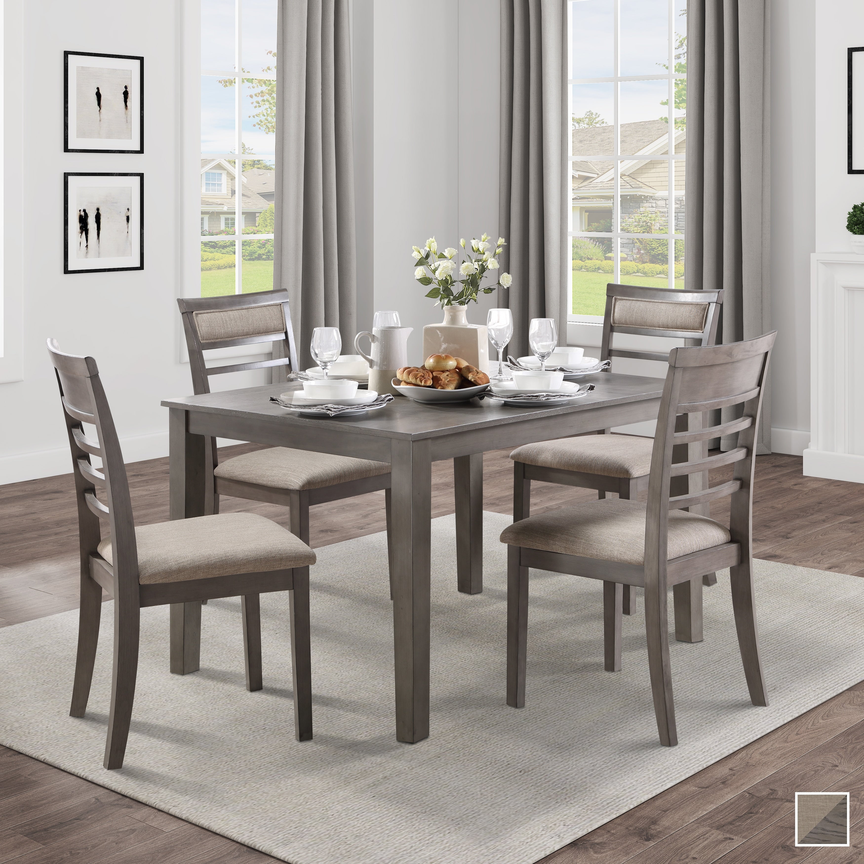 Octavia 5 Piece Dining Set