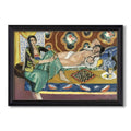 Odalisques Playing Checkers 1928 Henri Matisse Custom Framed Canvas
