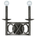 Crystorama Odette 2 Light Wall Sconce In English Bronze