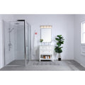 Ivy Terrace Odette 4 Light Iron And Clear Crystals Wall Sconce