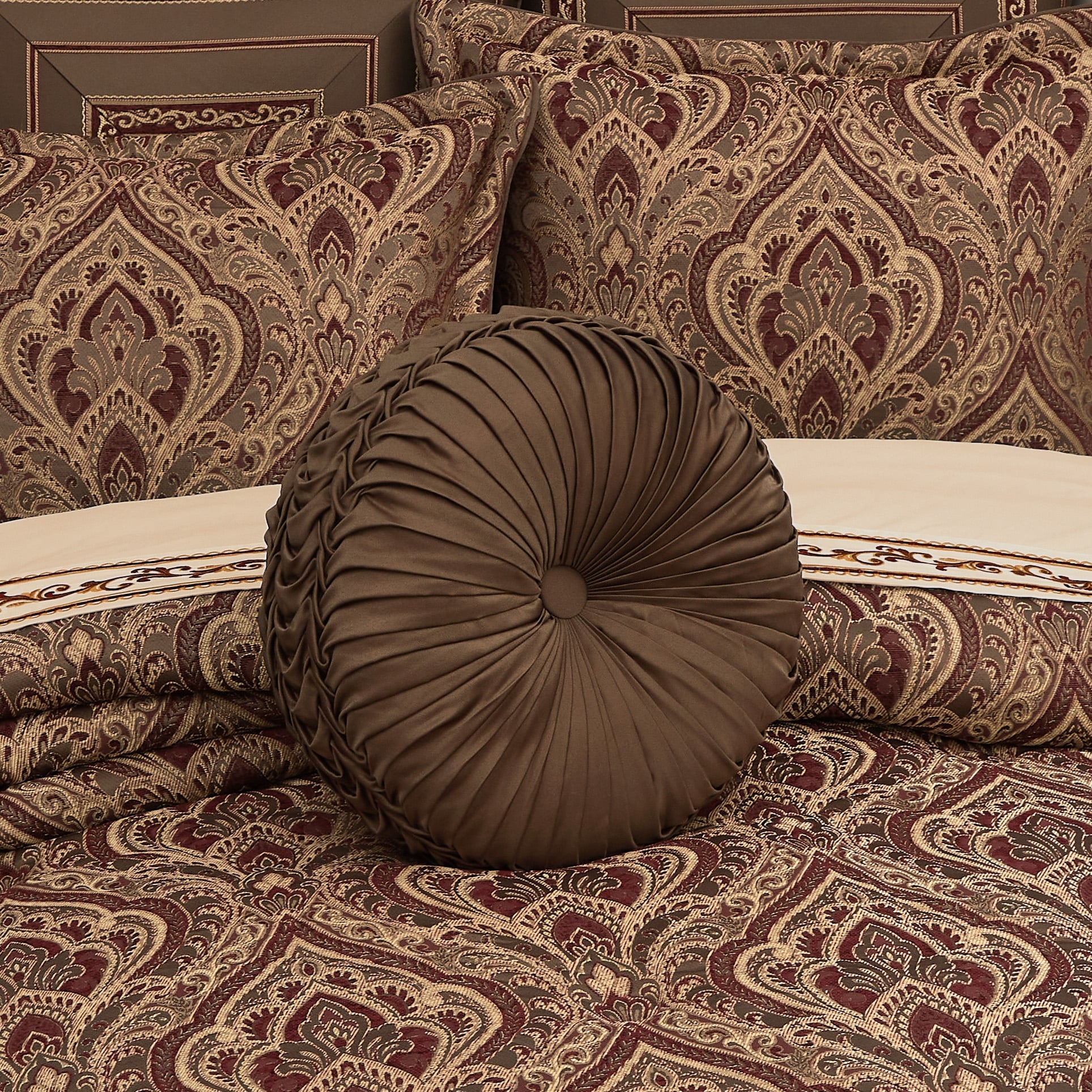 Odette Tufted Round Decorative Throw Pillow