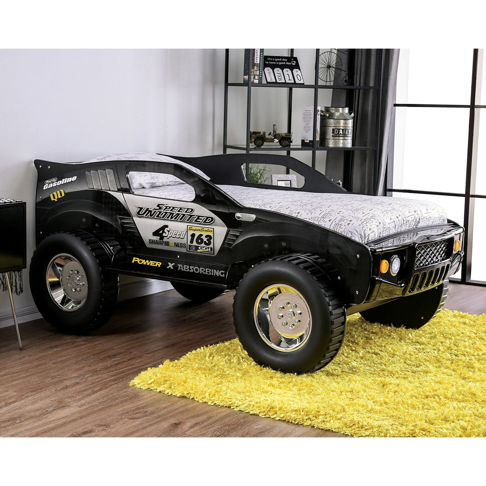 Off Road Black Speed Jeep Bed By Foa