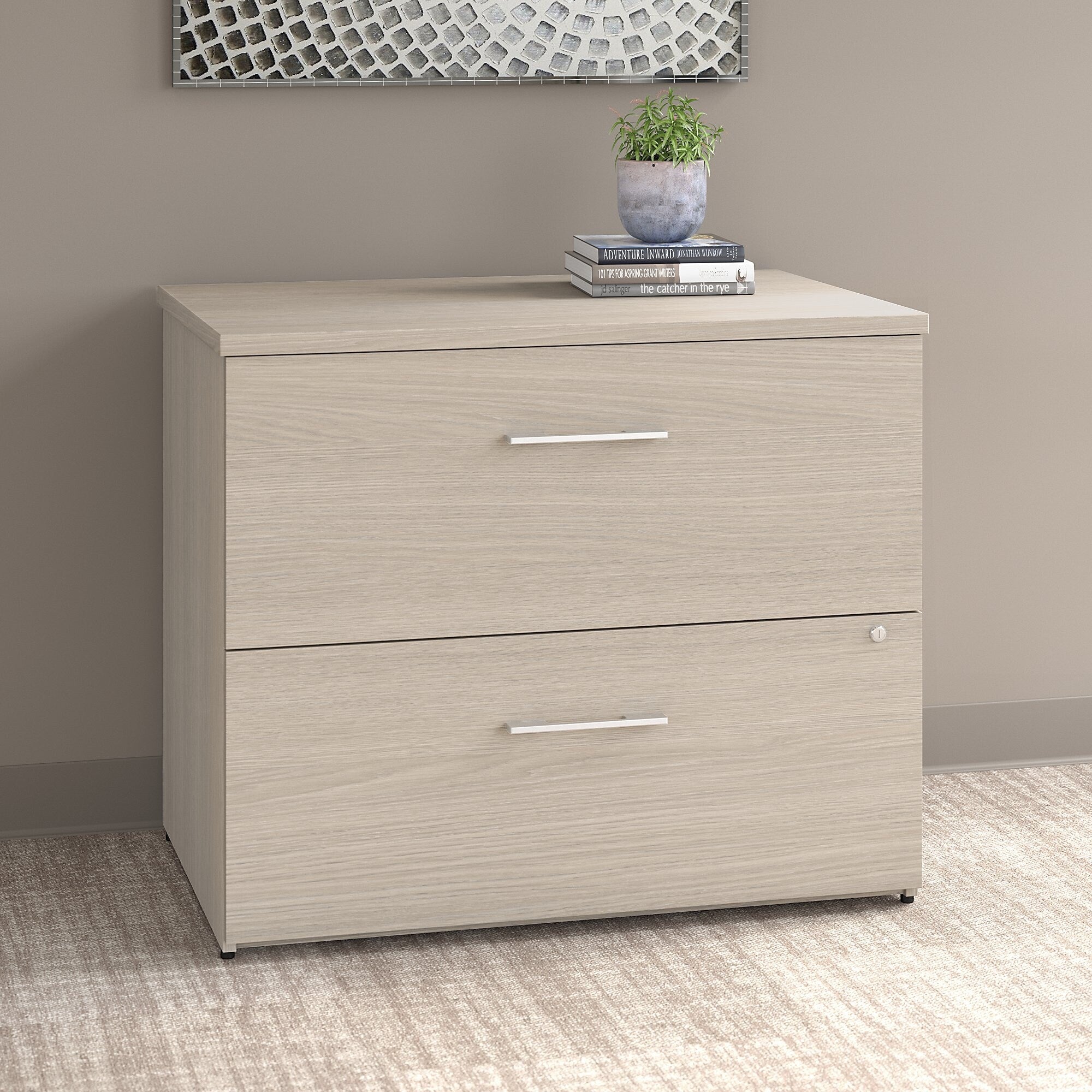Office 500 2 Drawer Lateral File Cabinet By Bush Business Furniture