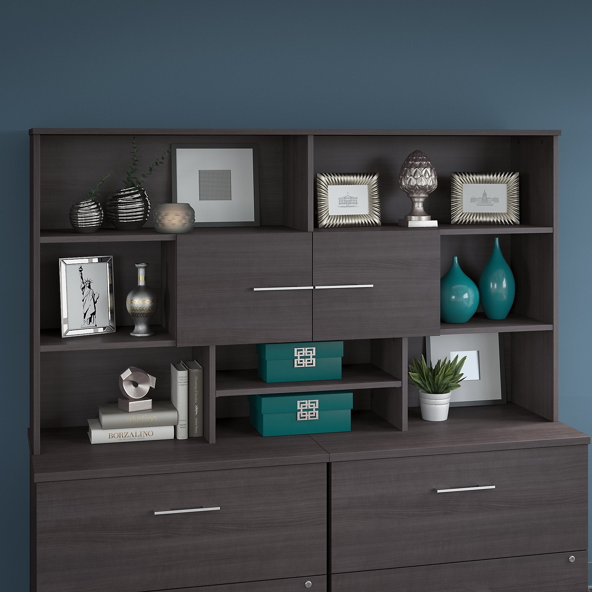 Office 500 72W Desk Hutch By Bush Business Furniture