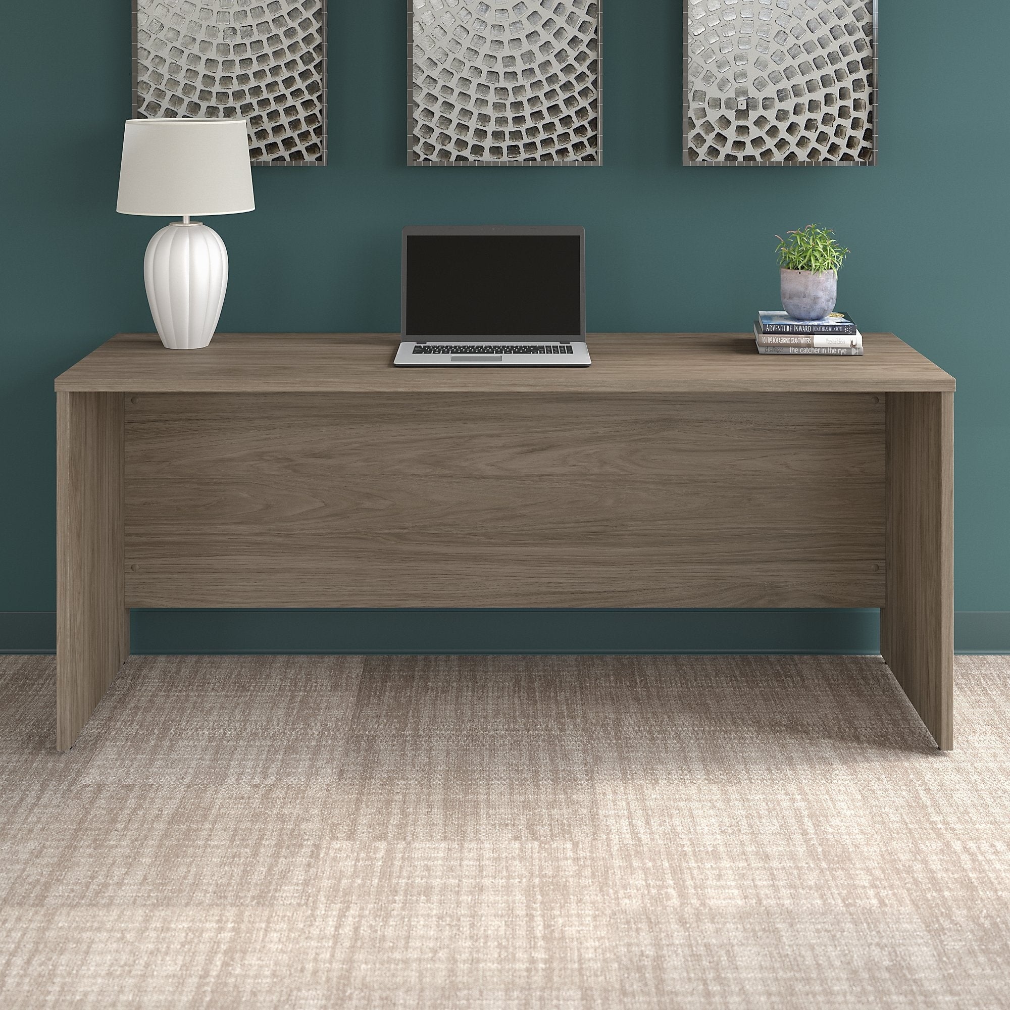 Office 500 72W X 24D Credenza Desk By Bush Business Furniture