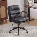 Office Chair Rolling Swivel Chair With Padded Armrest