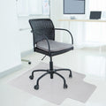 Office Floor Chair Mat With Lip 36 X 48 Inches Easy Glide For Chairs Flat Without Curling