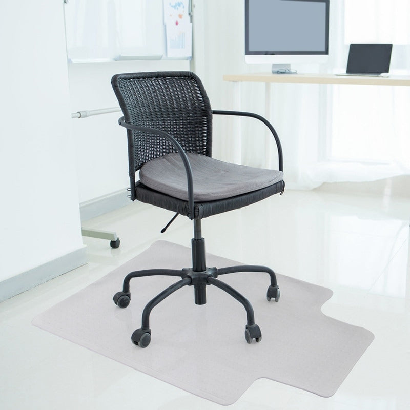 Office Floor Chair Mat With Lip 36 X 48 Inches Easy Glide For Chairs Flat Without Curling