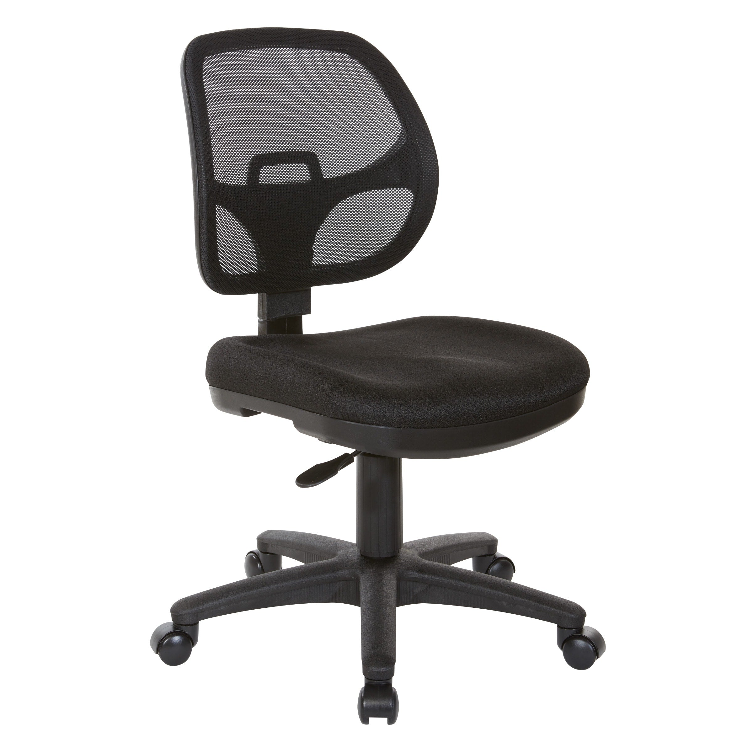 Office Star Work Smart Mesh Screen Back Task Chair With Vinyl Seat