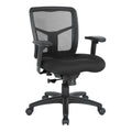 Office Star Progrid Pro Line Ii Mesh Back Managers Chair With Height Adjustable Arms N A