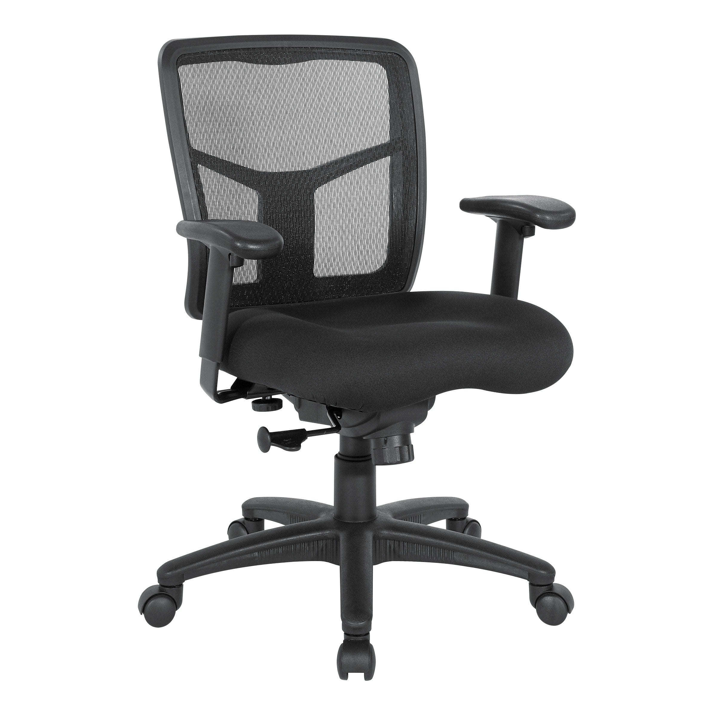 Office Star Progrid Pro Line Ii Mesh Back Managers Chair With Height Adjustable Arms N A