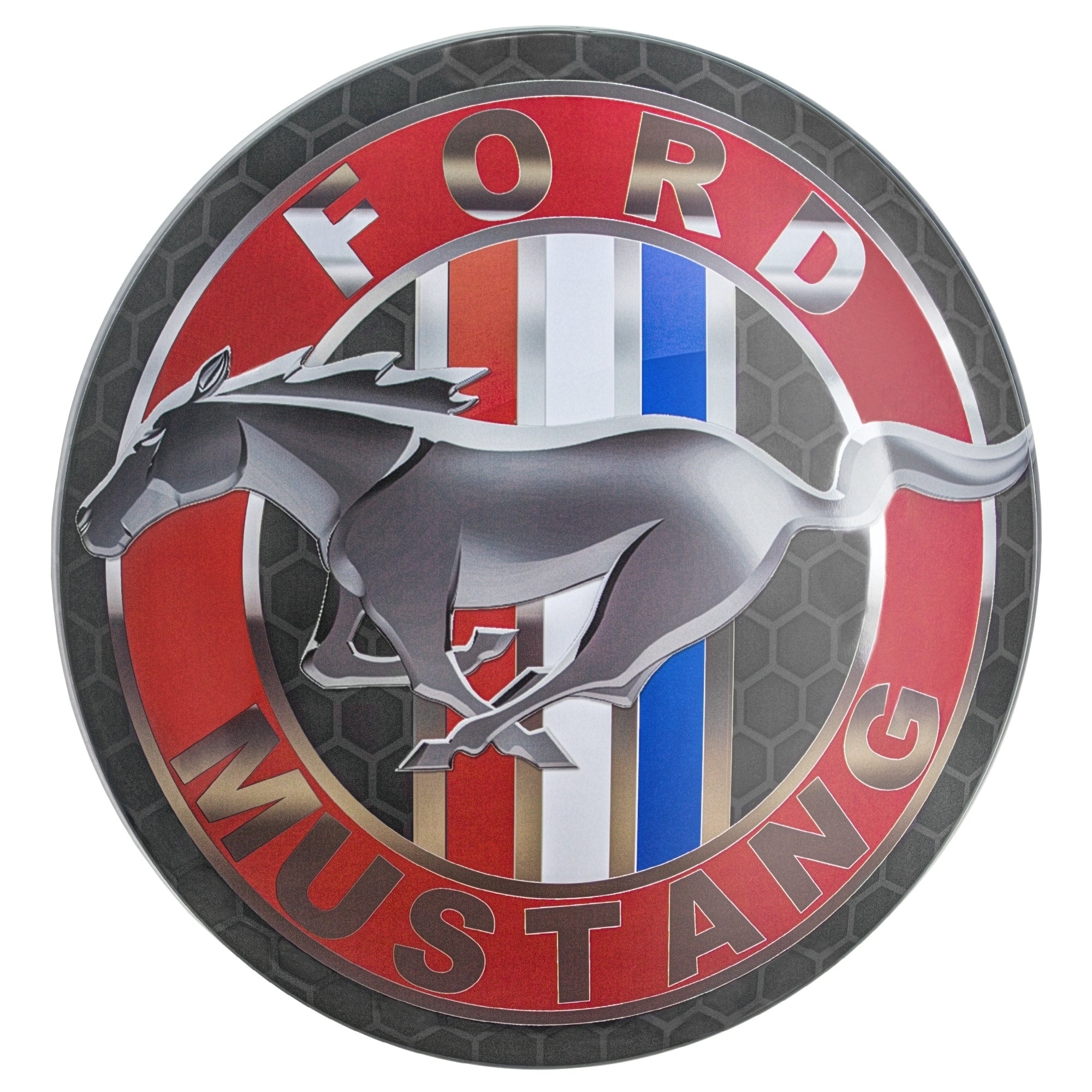 Officially Licensed Ford Mustang Hanging Metal Sign Wall Decor For Bar Garage Or Man Cave 15 N A