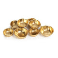 Ohanna Cluster Of 8 Serving Bowls Gold 12.75