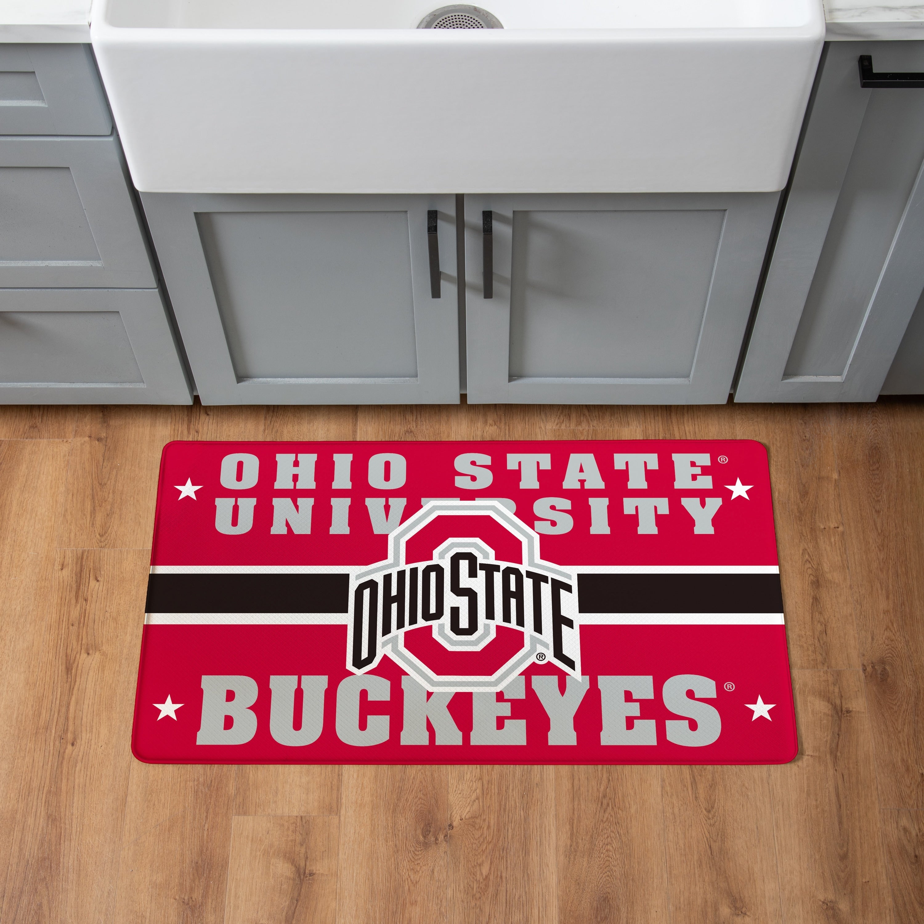 Ohio State University Anti Fatigue Door Mat 30 X 18