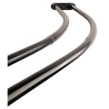 Oil Rubbed Bronze Curved Adjustable Double Shower Curtain Rod Brown 60 72 L