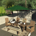 Havenside Home Okaloosa 9 Foot Deluxe Crank Lift Bronze Umbrella