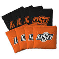 Oklahoma State Cowboys Ncaa Dual Sided Pro Stop Slide Cornhole Bags
