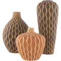 Ola Global Ceramic Outdoor Safe Vase Set 3 Pieces