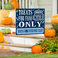 Old Dominion University Yard Sign Halloween Treats For Fans