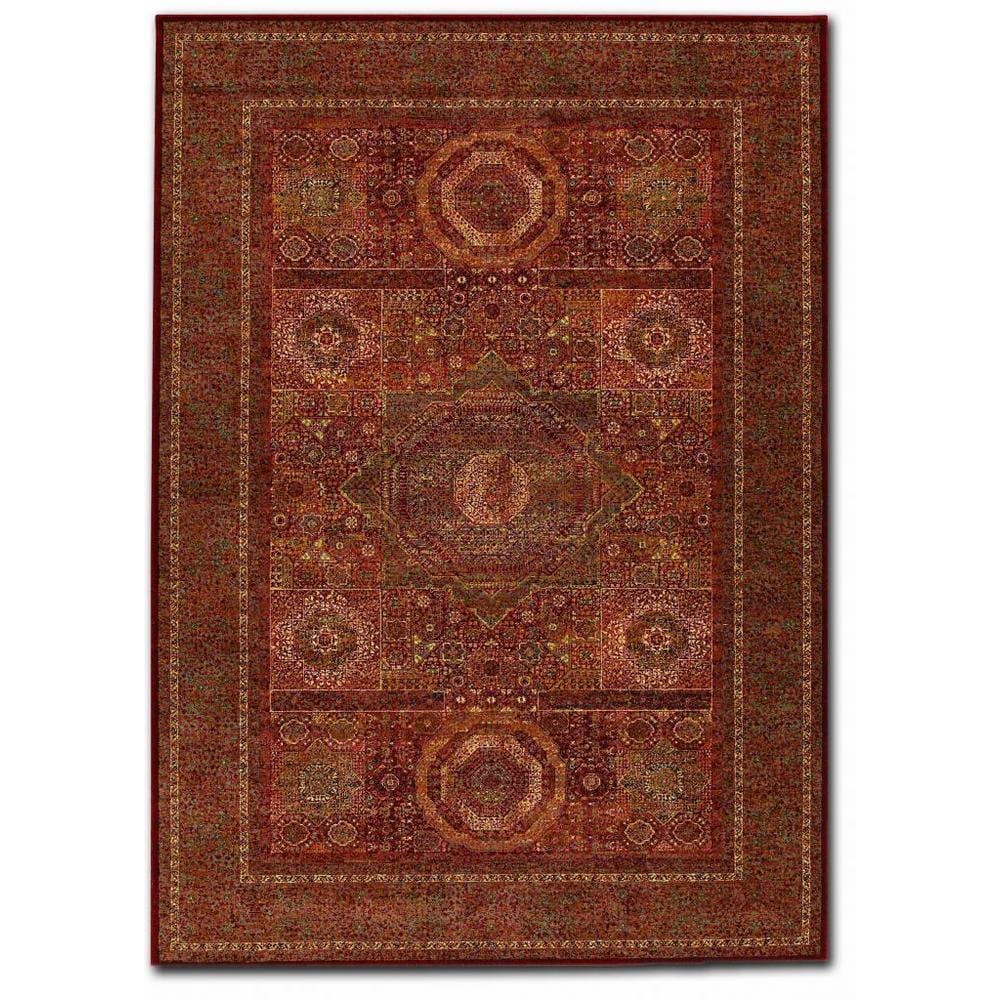 Old World Classics Mamluken Burgundy Area Rug 66 X 910