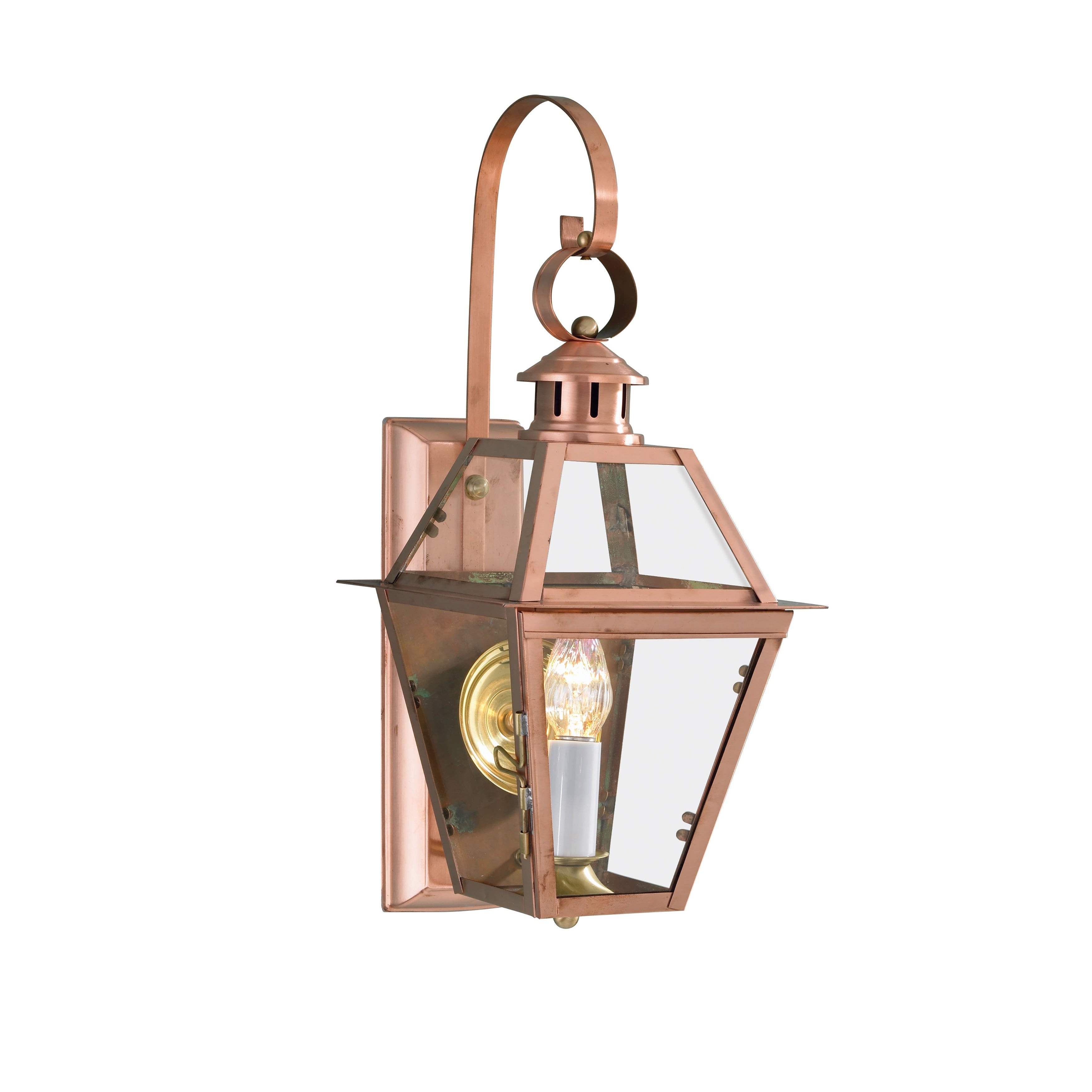 Olde Colony 22 High 1 Light Outdoor Sconce Copper 22 Inch Tall