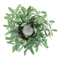 Olive Leaf Candle Ring 12 D