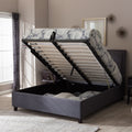 Porch Den Delgany Fabric Storage Platform Bed