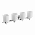 Strick Bolton Koen Contemporary 4 Light Chrome Bath Vanity Light