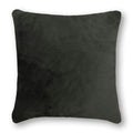 Olivia Quido Lux Grey Luxury Faux Fur 24 Inch Pillow