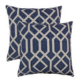 Olivia Quido Sparkle Luxury Cut Velvet 24 Inch Floor Pillow 2 Pack