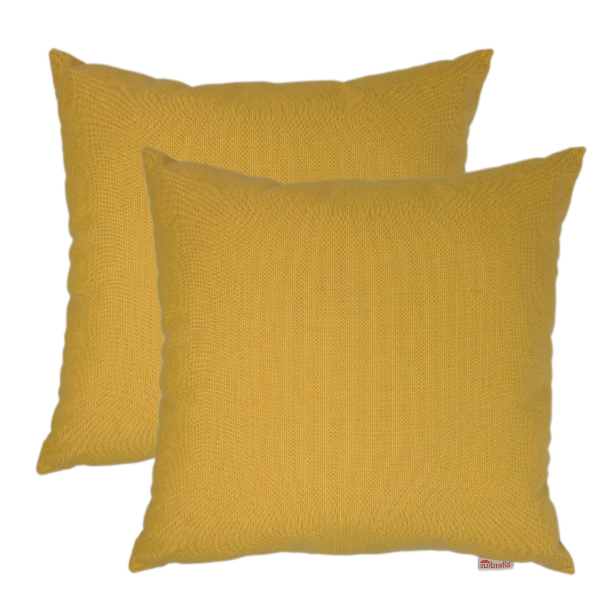 Olivia Quido Sunbrella Spectrum Daffodil 20 Inch Outdoor Pillow 2 Pack 20 X 20