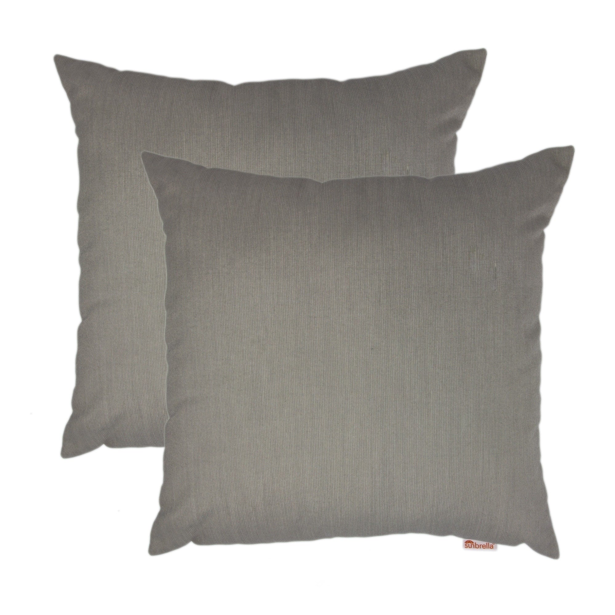 Olivia Quido Sunbrella Spectrum Dove 20 Inch Outdoor Pillow 2 Pack 20 X 20