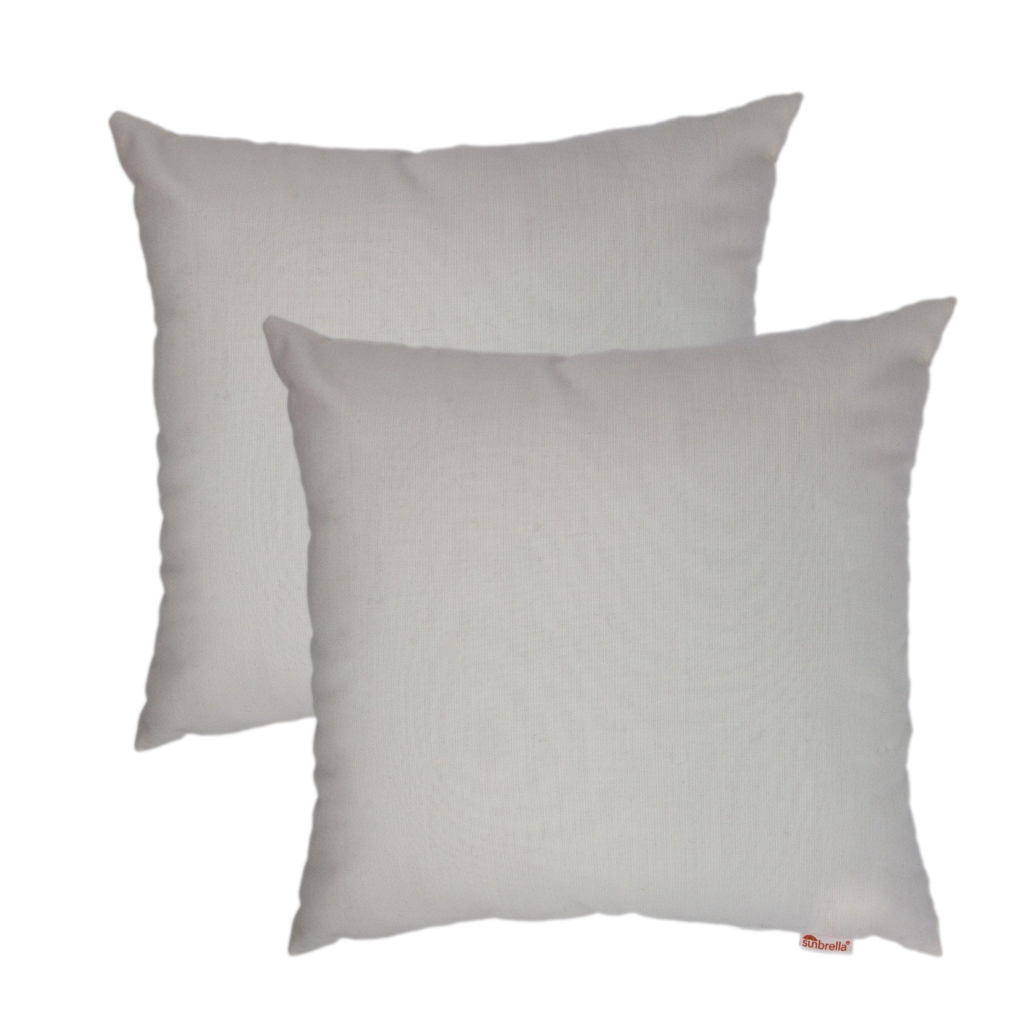 Olivia Quido Sunbrella Spectrum Eggshell 20 Inch Outdoor Pillow 2 Pack 20 X 20