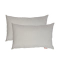 Olivia Quido Sunbrella Spectrum Eggshell Boudoir Outdoor Pillow 2 Pack 13 X 20
