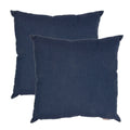 Olivia Quido Sunbrella Spectrum Indigo 20 Inch Outdoor Pillow 2 Pack 20 X 20
