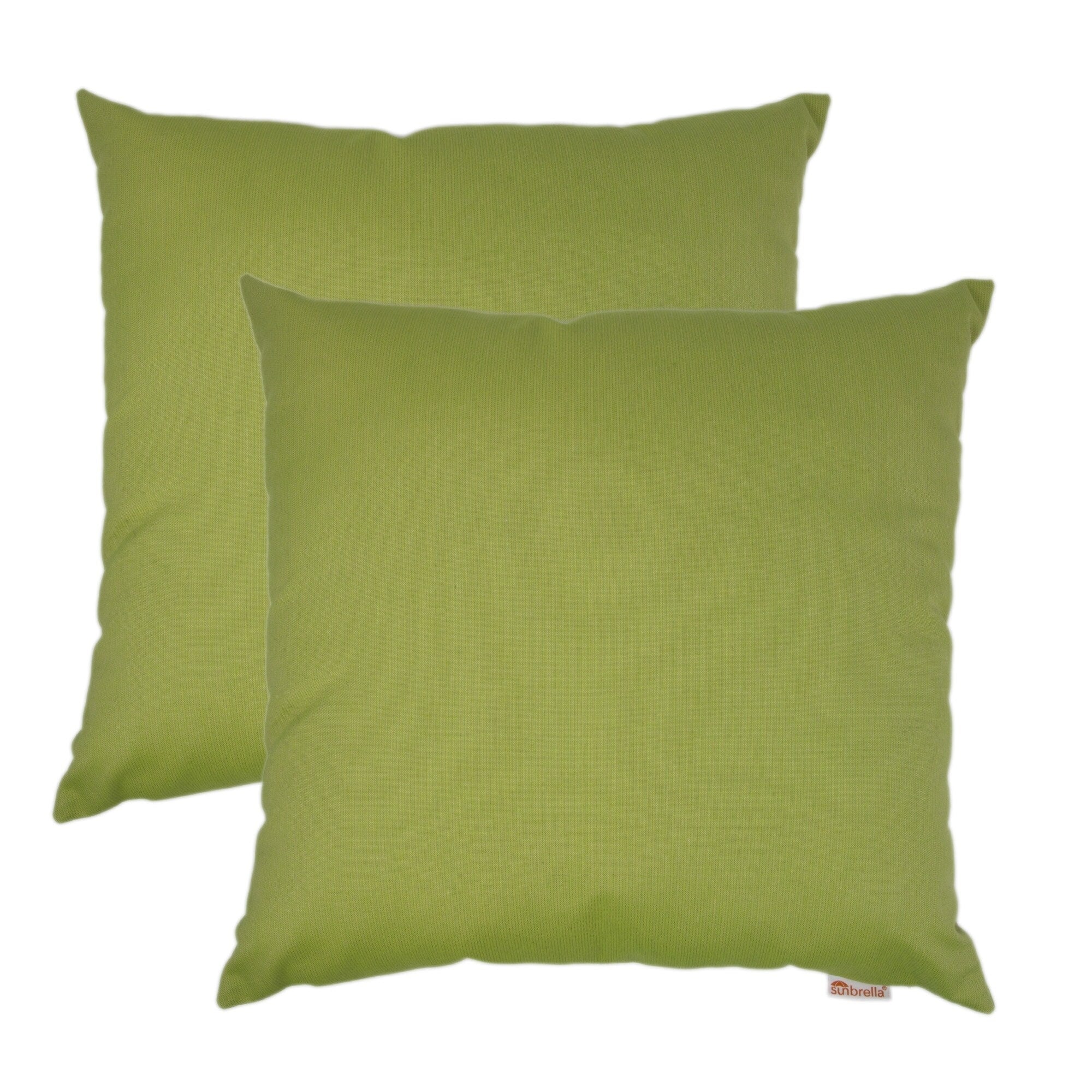 Olivia Quido Sunbrella Spectrum Kiwi 20 Inch Outdoor Pillow 2 Pack 20 X 20