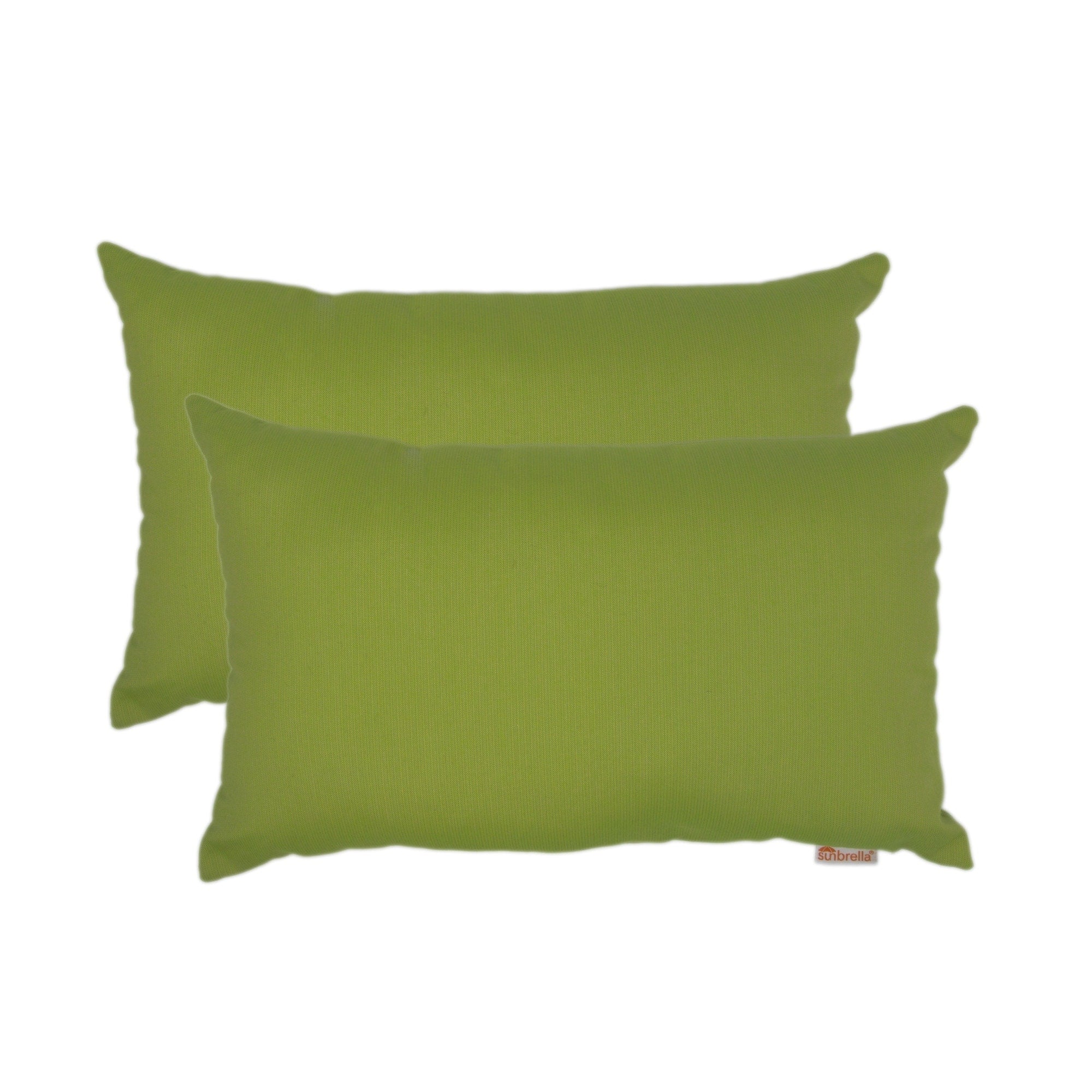 Olivia Quido Sunbrella Spectrum Kiwi Boudoir Outdoor Pillow 2 Pack 13 X 20